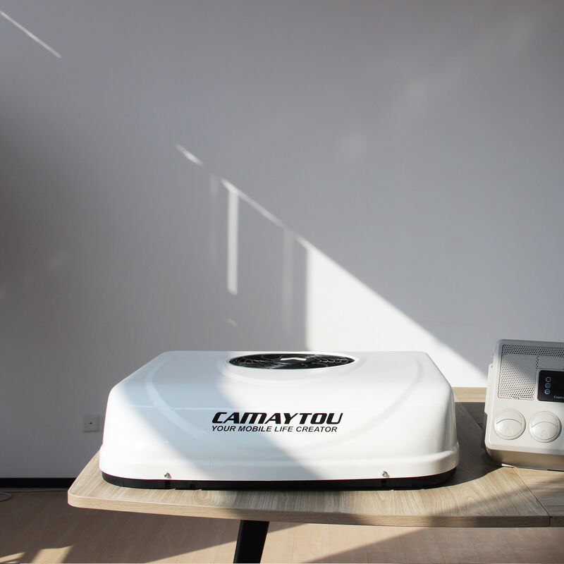 Condizionatore d'aria 12v per auto, roulotte, tetto, camper, condizionatore d'aria Rv, sistemi di climatizzazione per furgoni e camper a 12 Volt